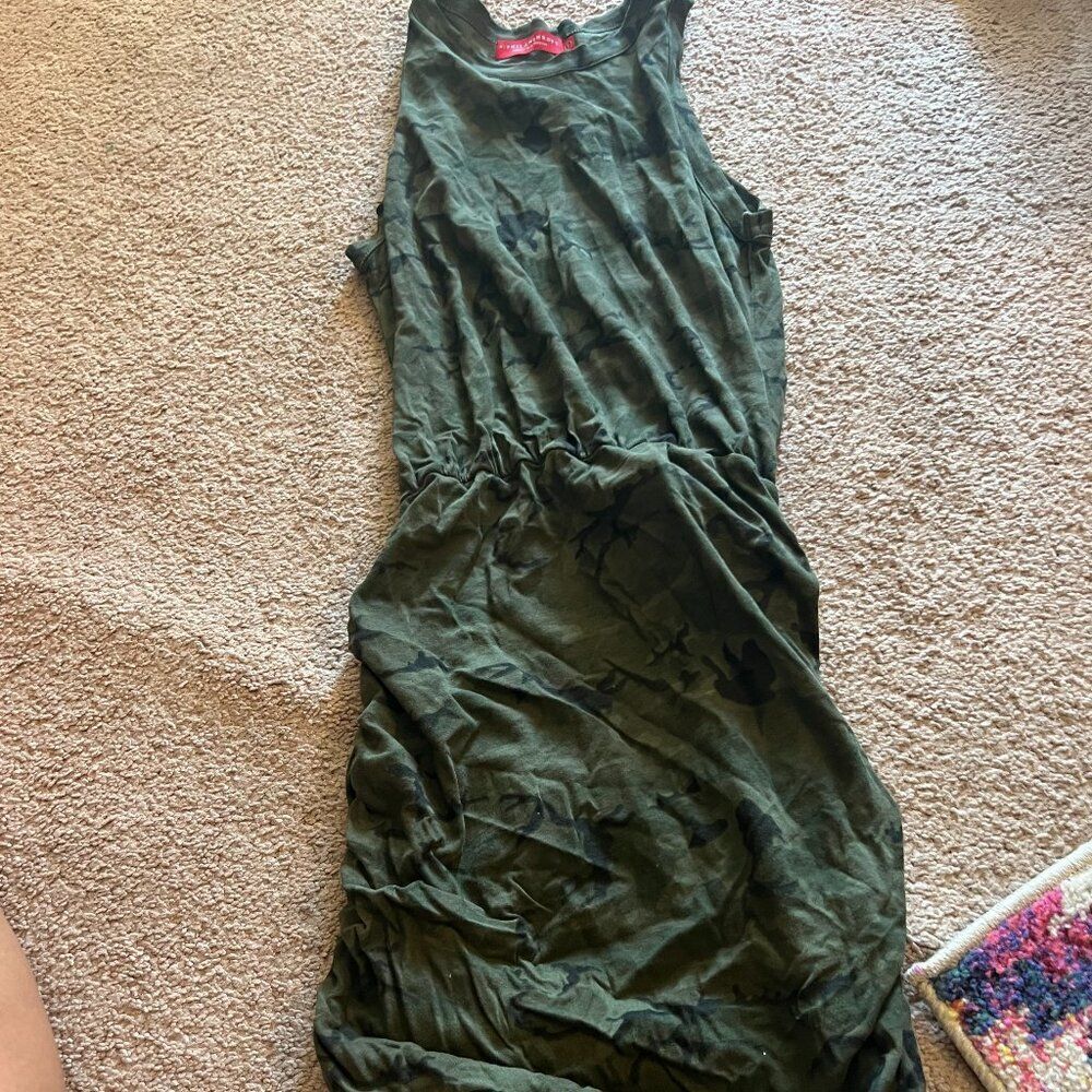 Philanthrophy‎ green camo dress small
